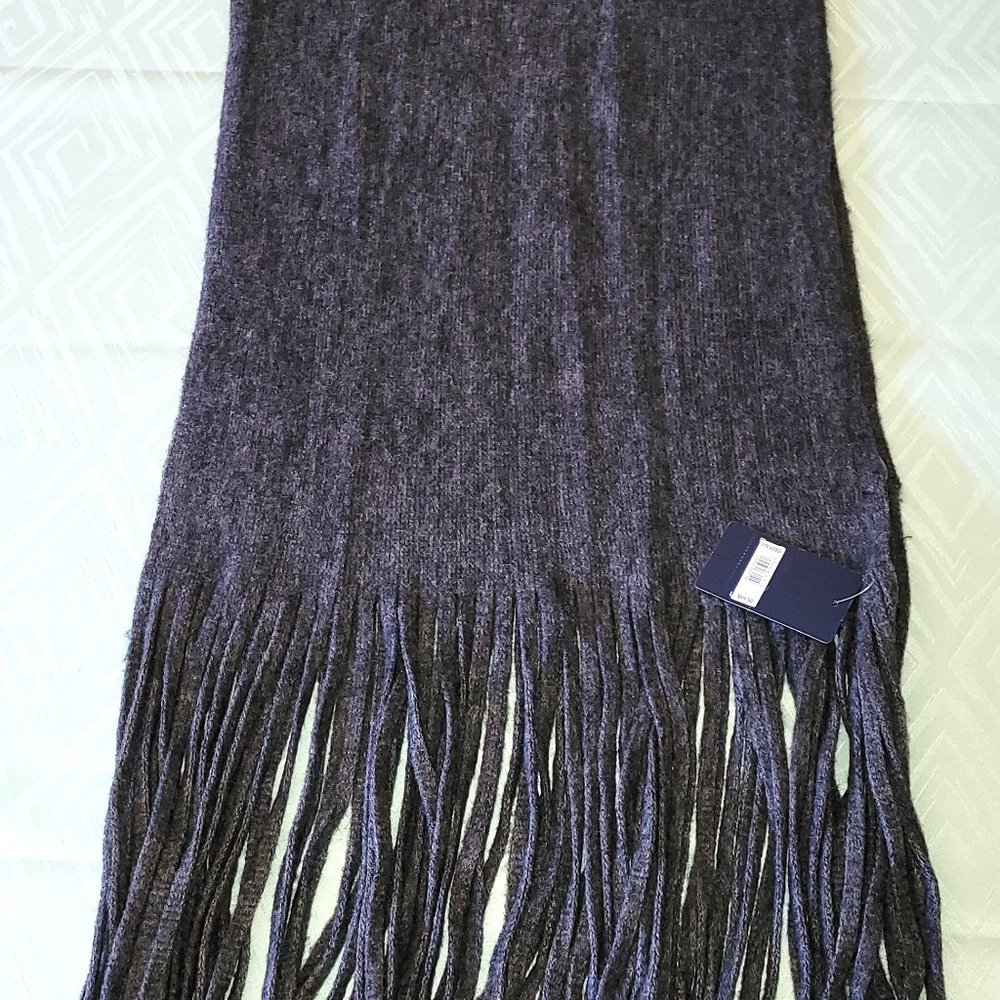 Charcoal Gray Scarf by Lucky Brand - Super Soft